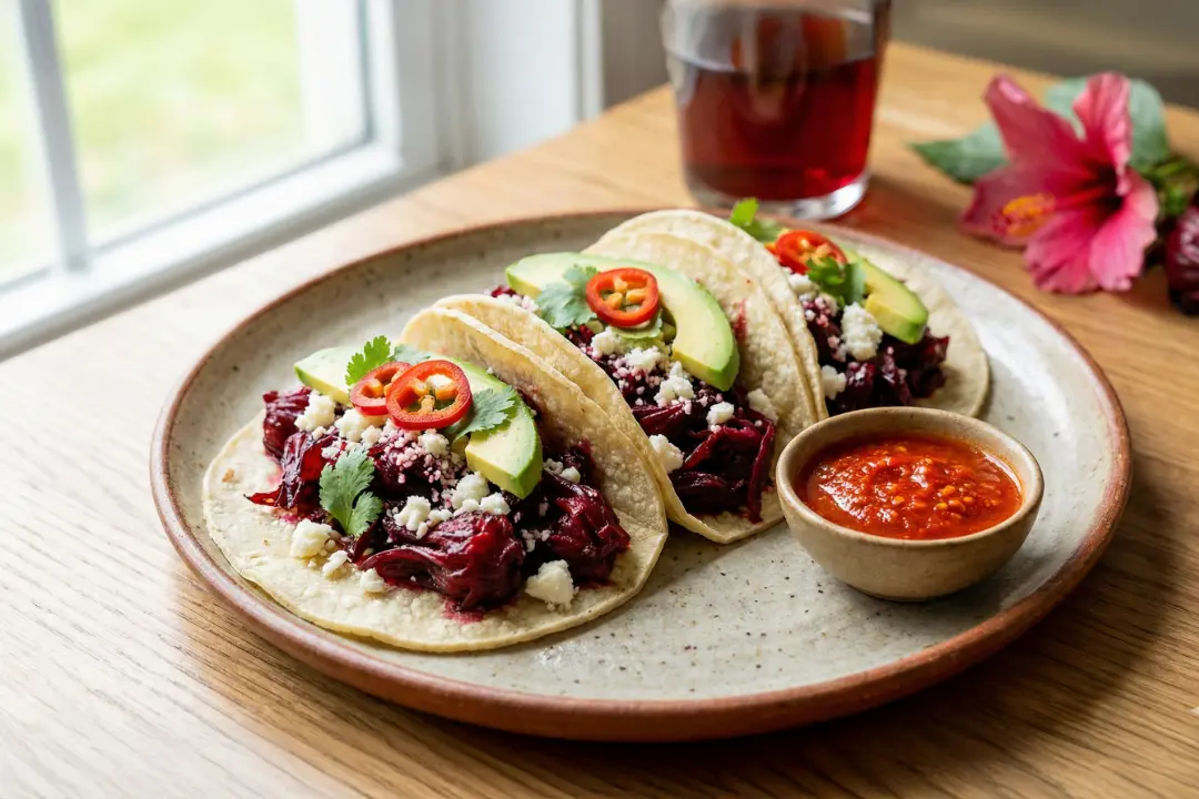 Hibiscus and Heat: The Surprising Health Benefits of Jamaica-Infused Modern Mexican Dishes